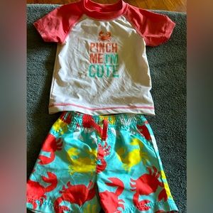 Carters 9M swim suit